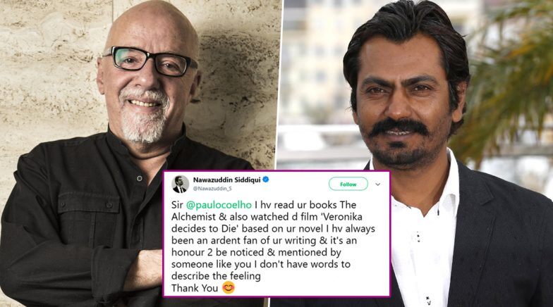 Paulo Coelho gives Nawazuddin Siddiqui a shout-out