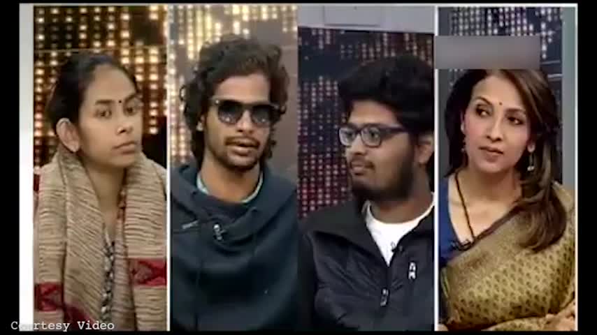 Blind student beaten by police sings revolutionary Habib Jalib poem on live TV