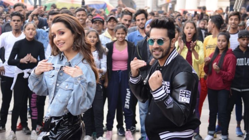 Street dancers Varun Dhawan and Shraddha Kapoor reach Delhi for ‘Illegal Weapon 2.0’ song launch